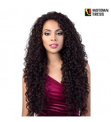 Motown Tress Quick N Easy Synthetic Half Wig - QE.CHLOE