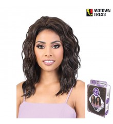 Motown Tress Synthetic Quick n Easy Half Wig - QE.GINNY