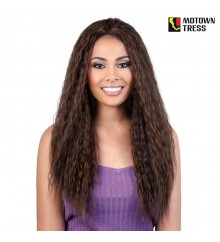 Motown Tress Synthetic Quick n Easy Half Wig - QE.INDI