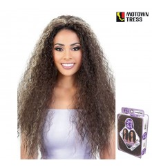 Motown Tress Synthetic Quick n Easy Half Wig - QE.KAMIL