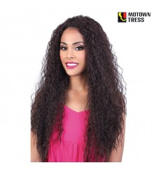 Motown Tress Synthetic 2 IN 1 Half Wig Ponytail - TIO-261