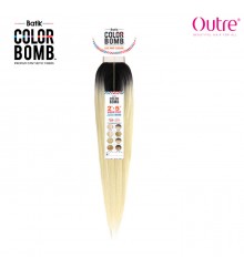 Outre Batik Colorbomb Blonde 2X5 Closure - NATURAL STRAIGHT 18