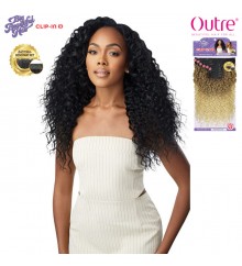 Outre Big Beautiful Hair Human Hair Blend Clip In 9pcs - PERUVIAN WAVE 18