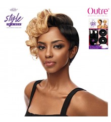 Outre Style In A Box Premium Duby 100% Human Hair Weave - CURLY CUT