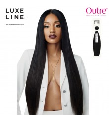 Outre Luxeline 100% Pure Virgin Human Hair Weave - NATURAL STRAIGHT 10-26