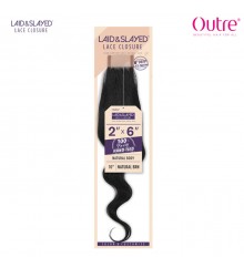 Outre Laid & Slayed 2x6 Lace Closure - NATURAL BODY 10-16