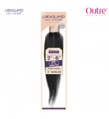 Outre Laid & Slayed 2x6 Lace Closure - NATURAL STRAIGHT 10-16