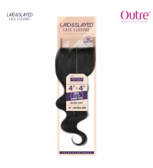 Outre Laid & Slayed 4x4 Lace Closure - NATURAL BODY 10-16