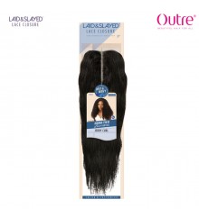 Outre Laid & Slayed Lace Closure - JERRY CURL LACE PARTING PIECE 10-16