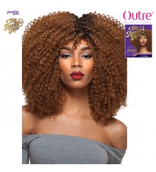 Outre Purple Pack Big Beautiful Hair 1 Pack Solution Human Hair Blend Weaving Hair - 3C-WHIRLY