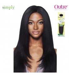 Outre Simply Non-Processed Brazilian Human Hair Weave - BLOW OUT STRAIGHT 10-20