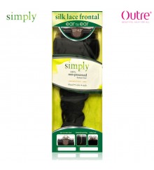 Outre Simply Non-Processed Human Hair Silk Lace Frontal Closure - BODY WAVE 12