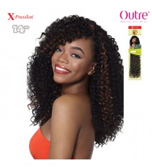 Outre X-Pression 4 In 1 Crochet Braid - BAHAMAS CURL 14