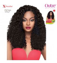 Outre X-Pression Crochet Braid - DEEP WAVE LOOP 14