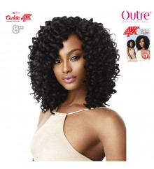 Outre X-Pression Curlette 4X Crochet Braid - DEEP ROD SET 8