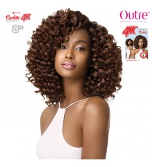 Outre X-Pression Curlette 4X Crochet Braid - LOOSE SPIRAL RODSET 8