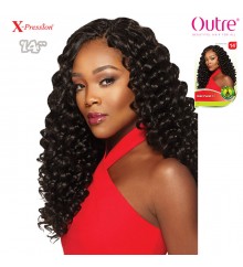 Outre X-Pression Crochet Braid - 4 IN 1 LOOP DEEP TWIST 14