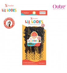 Outre Synthetic X-Pression Lil Looks Crochet Braid - BUTTERFLY PASSION TWIST 8