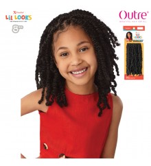 Outre X-Pression LiL Looks Crochet Braid - WAVY BOMB TWIST 8