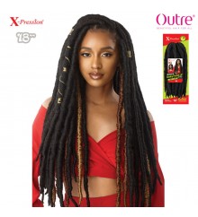 Outre Synthetic X-Pression Crochet Braid - NATURAL KINKY TWIST 18