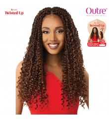 Outre X-Pression Twisted Up Crochet Braid - BOHO WAVY BOMB TWIST 20