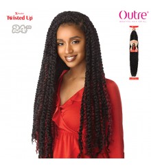 Outre X-Pression Twisted Up Crochet Braid - PASSION BOHEMIAN CURL 24