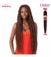 Outre X-Pression Twisted Up Crochet Braid - PASSION BOHEMIAN PRE-TWISTED 30