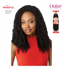 Outre Synthetic X-Pression Twisted Up Crochet Braid - ORIGINAL BOMB TWIST 12