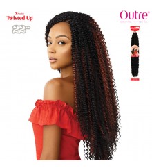 Outre X-Pression Synthetic Crochet Braid - PASSION JERRY CURL 22