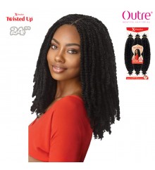 Outre X-Pression Twisted Up Crochet Braid - 3X SPRINGY AFRO TWIST 24