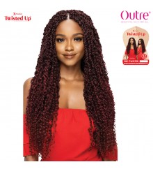 Outre X-Pression Twisted Up Crochet Braid - BOHO PASSION WATERWAVE 24