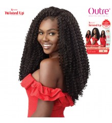 Outre X-Pression Twisted Up Crochet Braid - WATERWAVE FRO TWIST 22 2X