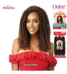 Outre X-Pression Twisted Up Crochet Braid - PASSION WATERWAVE II 14 3X