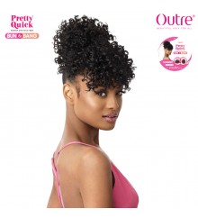 Outre Pretty Quick Synthetic Bun & Bang - SUMMER