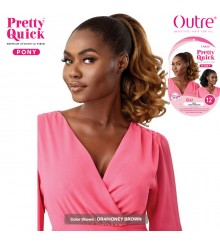Outre Premium Synthetic Pretty Quick Drawstring Ponytail - ELU