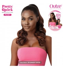 Outre Premium Synthetic Pretty Quick Drawstring Ponytail - INES