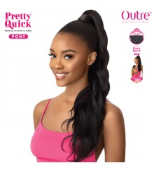 Outre Synthetic Pretty Quick Wrap Ponytail - LOOSE BODY 24