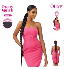 Outre Synthetic Pretty Quick Wrap Ponytail - LONG BRAIDED PONYTAIL 42