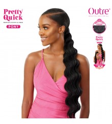 Outre Synthetic Pretty Quick Wrap Pony - FINGER WAVE 24