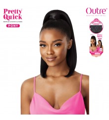 Outre Synthetic Pretty Quick Wrap Ponytail - SLEEK STRAIGHT 16