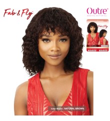 Outre Fab & Fly Unprocessed Human Hair Full Cap Wig - HH ADHARA