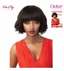 Outre Unprocessed Human Hair Fab & Fly Full Cap Wig - EVELYN