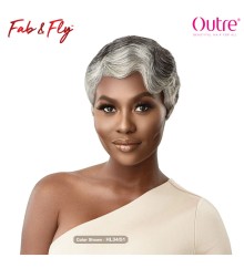 Outre Fab & Fly Gray Glamour Unprocessed Human Hair Wig - HH MARINETTE