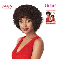 Outre Unprocessed Human Hair Fab & Fly Full Cap Wig - LORENE