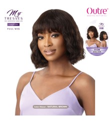 Outre My Tresses Purple Label 100% Unprocessed Human Hair Full Cap Wig - ASAMI