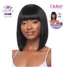 Outre MyTresses Purple Label Unprocessed Human Hair Full Wig - HH STRAIGHT BOB 12