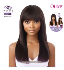 Outre My Tresses Purple Label 100% Unprocessed Human Hair Full Cap Wig - SEVANNE