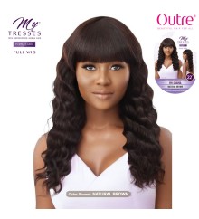 Outre My Tresses Purple Label 100% Unprocessed Human Hair Full Cap Wig - SHAINA