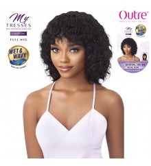 Outre Mytresses WET & WAVY Purple Label Unprocessed Human Hair Wig - HH NATURAL CURLY BOB