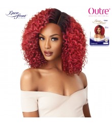 Outre Synthetic 5 Deep L-Parting Swiss Lace Front Wig - AMBROSIA